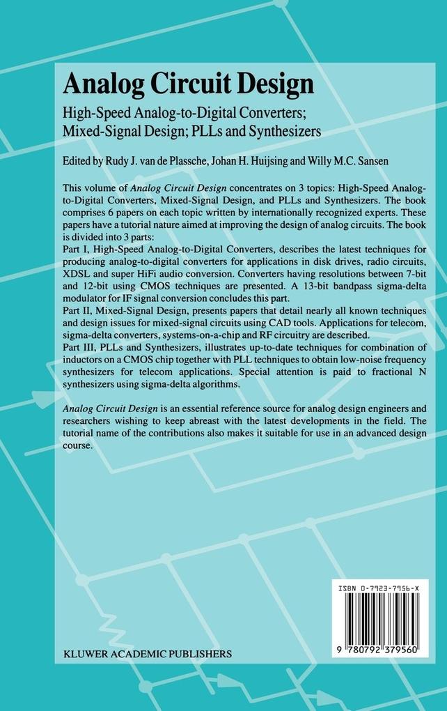 Weitere Ansicht: Analog Circuit Design