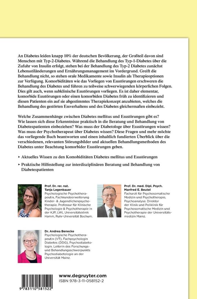 Weitere Ansicht: Diabetes Mellitus und Essstörungen