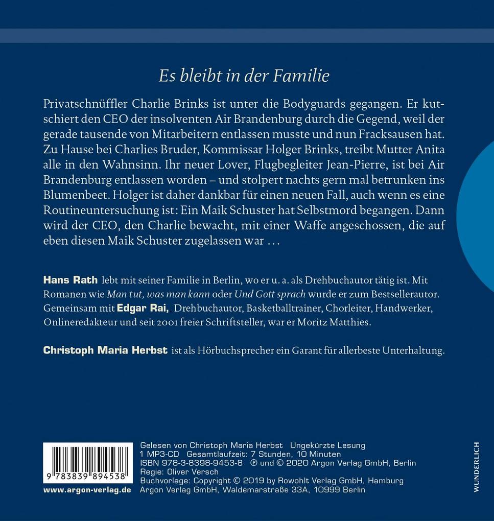 Weitere Ansicht: Bullenbrüder - Tote haben keine Ferien | Hans Rath, Edgar Rai