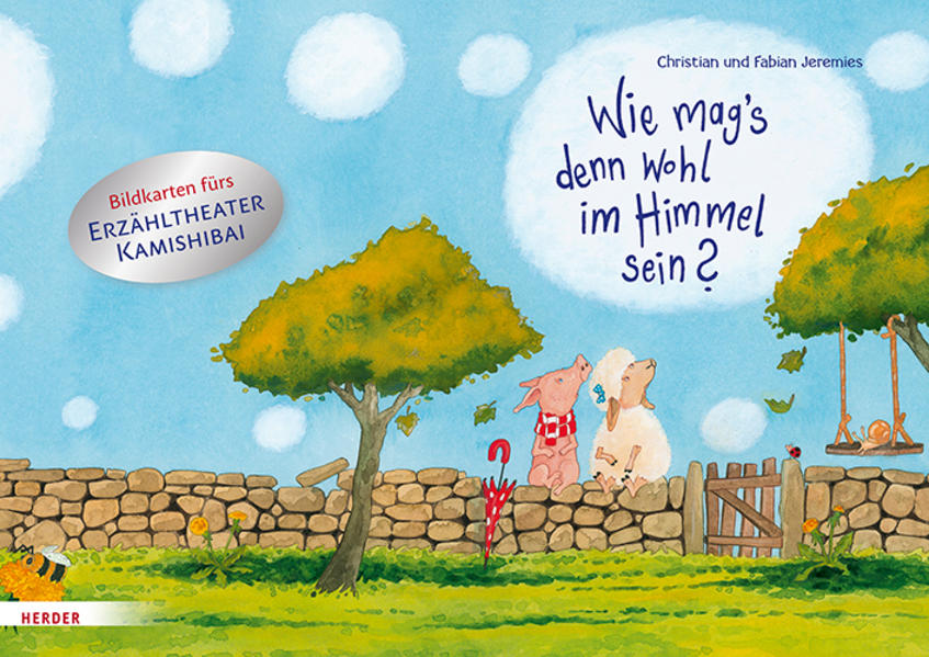 Produktbild: Wie mag's denn wohl im Himmel sein? Bildkarten fürs Erzähltheater Kamishibai | Fabian Jeremies, Christian Jeremies