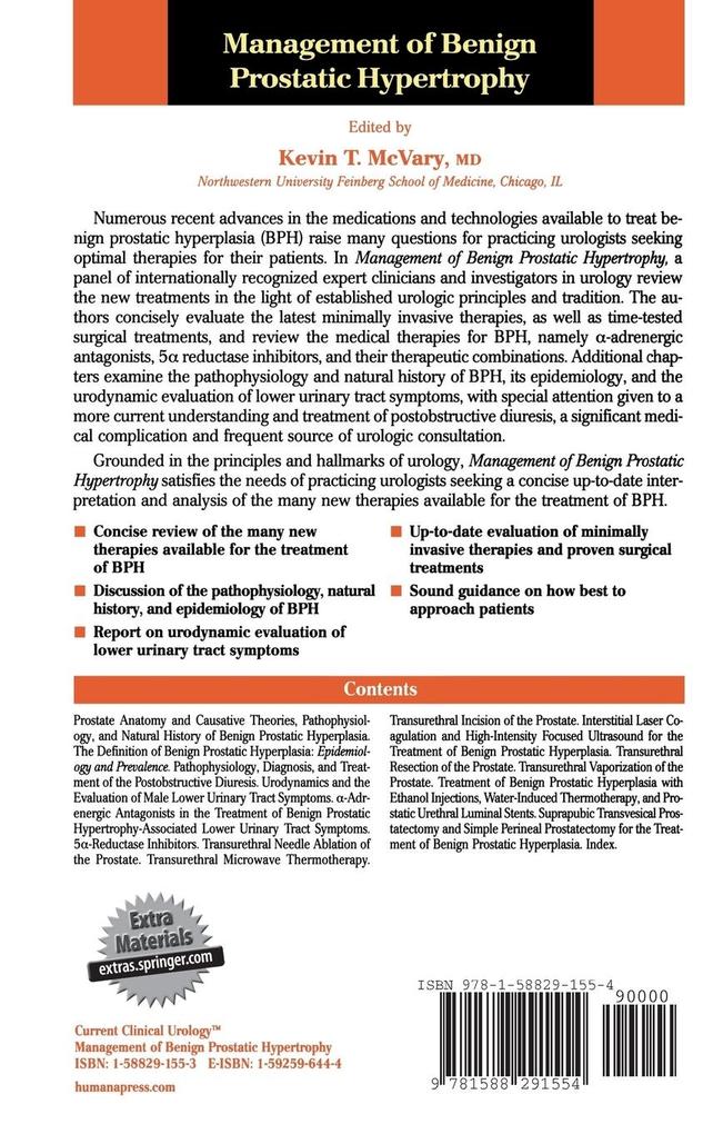 Weitere Ansicht: Management of Benign Prostatic Hypertrophy