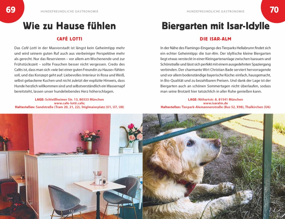 Weitere Ansicht: 101 Sachen machen mit Hund - Alles, was ihr in & um München erlebt haben müsst | Anne Dreesbach