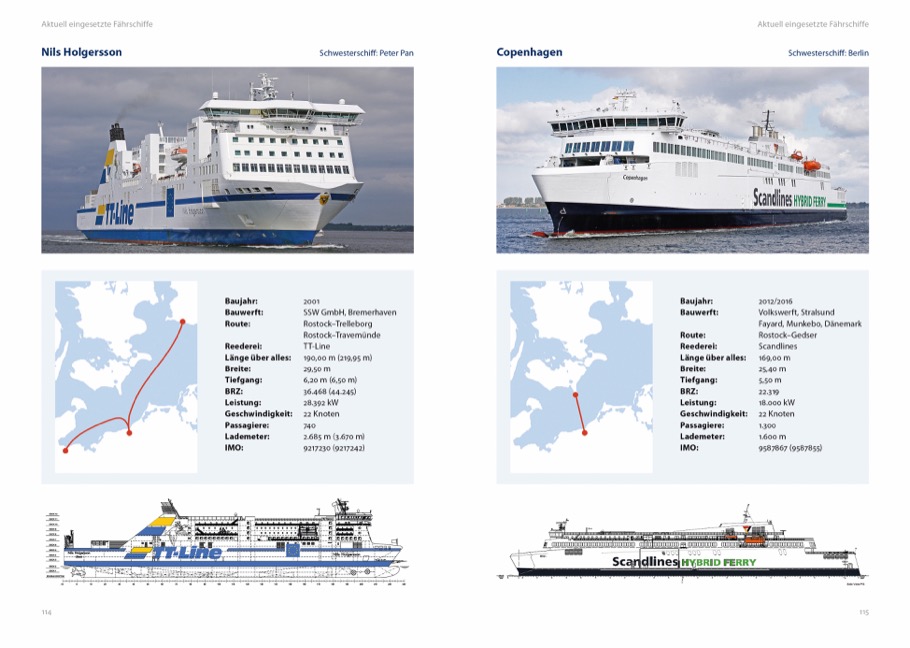 Weitere Ansicht: Fährschiffe auf der Ostsee | Dietrich Hub