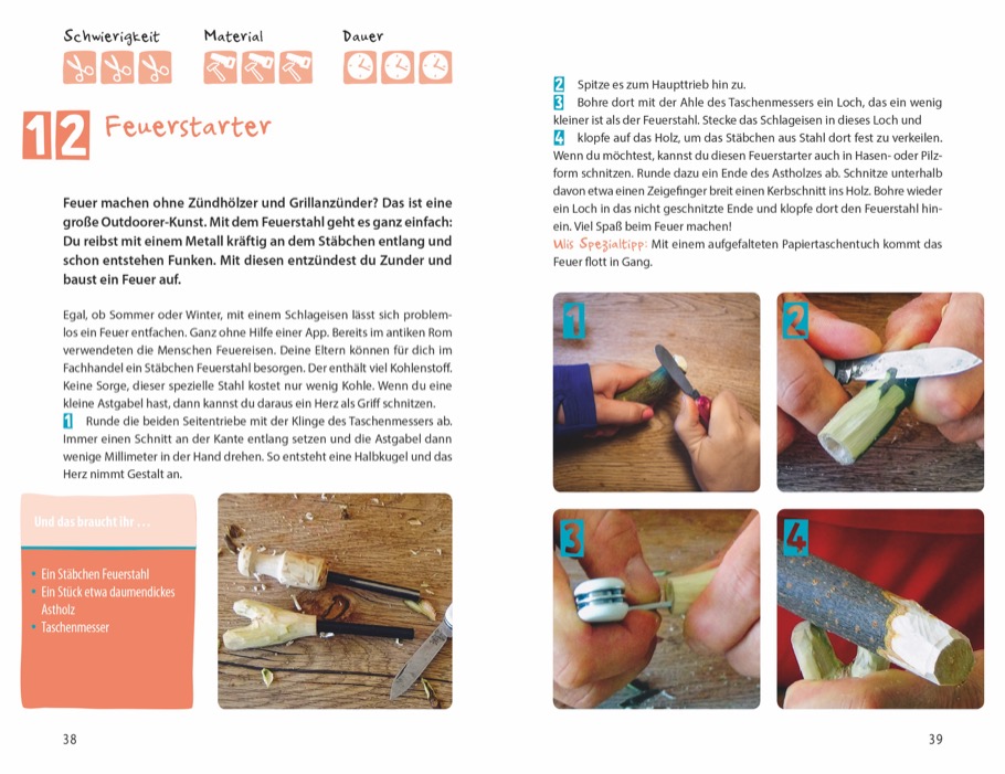 Weitere Ansicht: Das Outdoor-Bastelbuch | Uli Wittmann