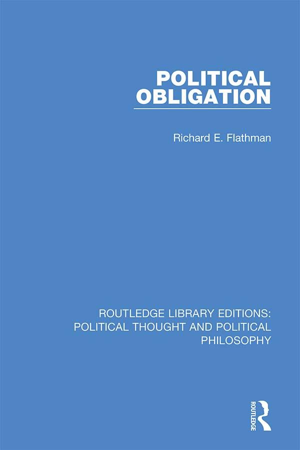 Produktbild: Political Obligation | Richard E. Flathman