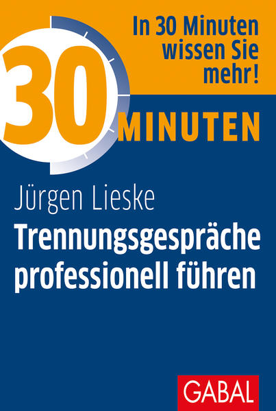 Produktbild: Trennungsgespräche professionell führen | Jürgen Lieske, Jürken Lieske