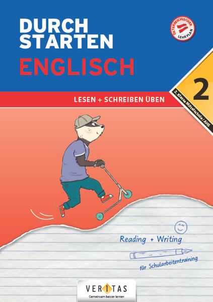 Produktbild: Durchstarten 2. Klasse - Englisch Mittelschule/AHS - Lesen und Schreiben | Nicole Eisinger-Müllner, Julie Eiwen