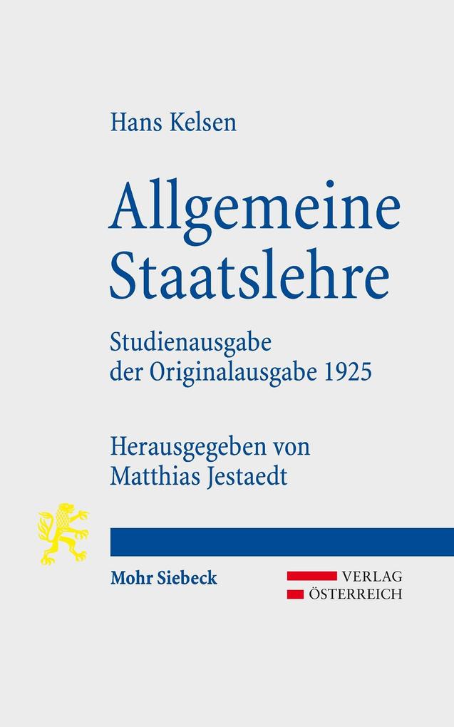 Produktbild: Allgemeine Staatslehre | Hans Kelsen