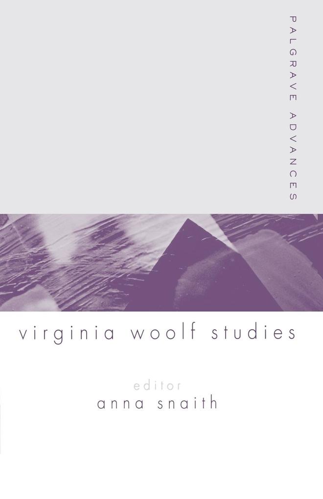 Produktbild: Palgrave Advances in Virginia Woolf Studies