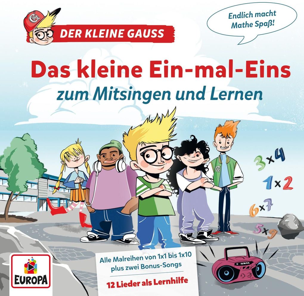 Produktbild: Das kleine Ein-mal-Eins zum Mitsingen und Lernen | Der kleine Gauss