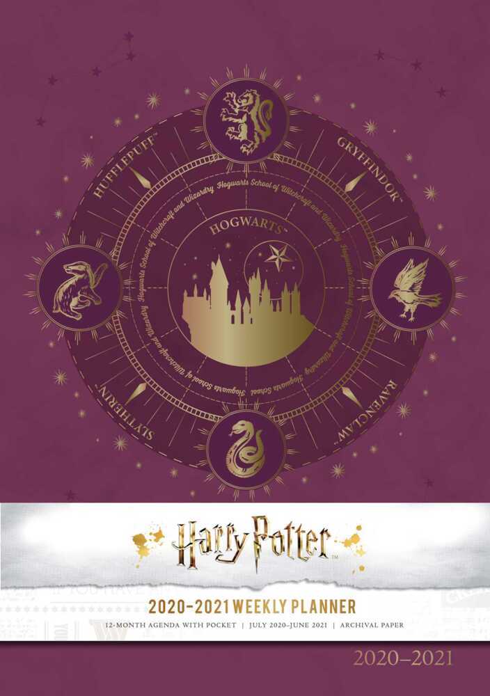 Produktbild: Harry Potter 2020-2021 Weekly Planner | Insight Editions