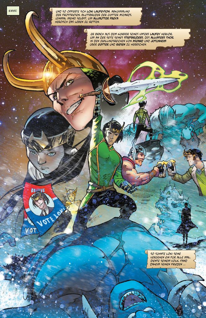 Weitere Ansicht: Loki - Neustart: Der Gott, der zur Erde fiel | Daniel Kibblesmith, Oscar Bazaldua, Andy MacDonald