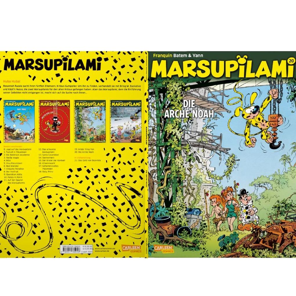 Weitere Ansicht: Marsupilami 20: Die Arche Noah | André Franquin, Yann