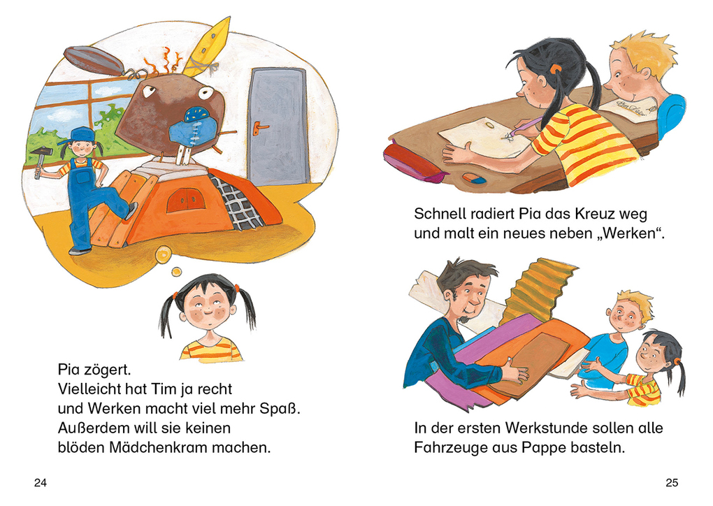 Weitere Ansicht: Leselöwen - Das Original - 7-Minuten-Geschichten zum Lesenlernen - Das Beste für Mädchen
