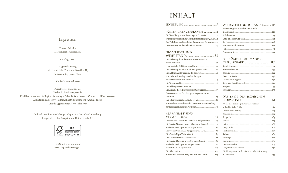 Weitere Ansicht: Das römische Germanien | Thomas Schiffer