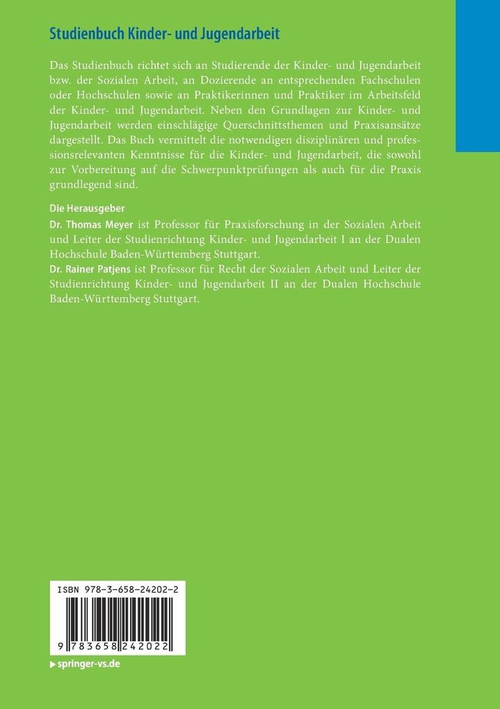 Weitere Ansicht: Studienbuch Kinder- und Jugendarbeit