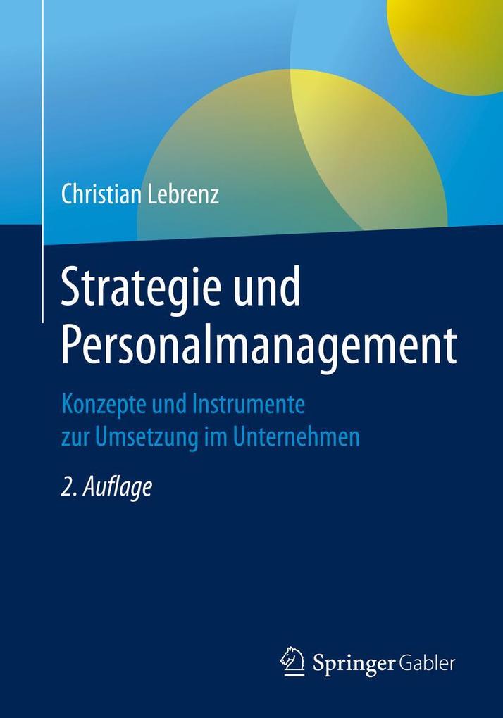 Produktbild: Strategie und Personalmanagement | Christian Lebrenz