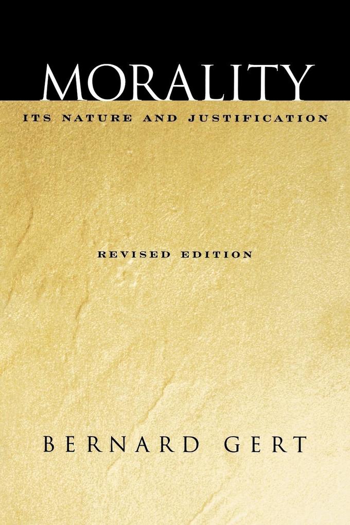 Produktbild: Morality | Bernard Gert