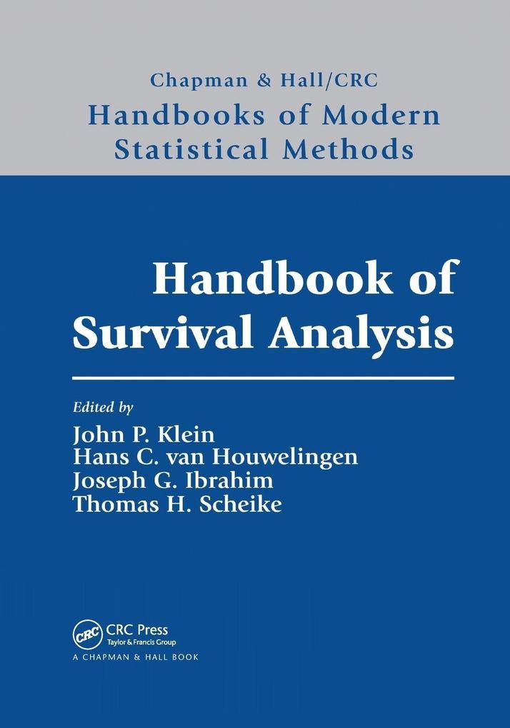 Produktbild: Handbook of Survival Analysis