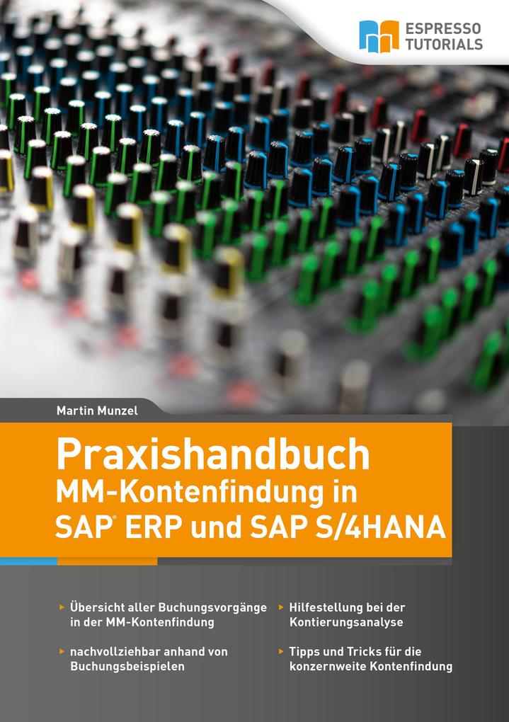 Produktbild: Praxishandbuch MM-Kontenfindung in SAP ERP und SAP S/4HANA | Martin Munzel