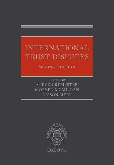 Produktbild: International Trust Disputes