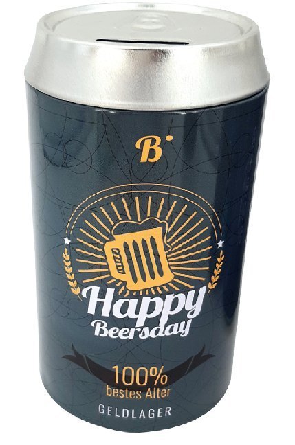 Produktbild: Bier-Spardose Happy Beersday