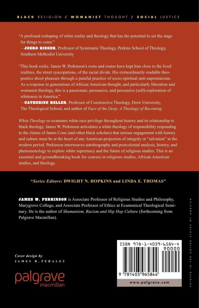 Weitere Ansicht: White Theology | J. Perkinson
