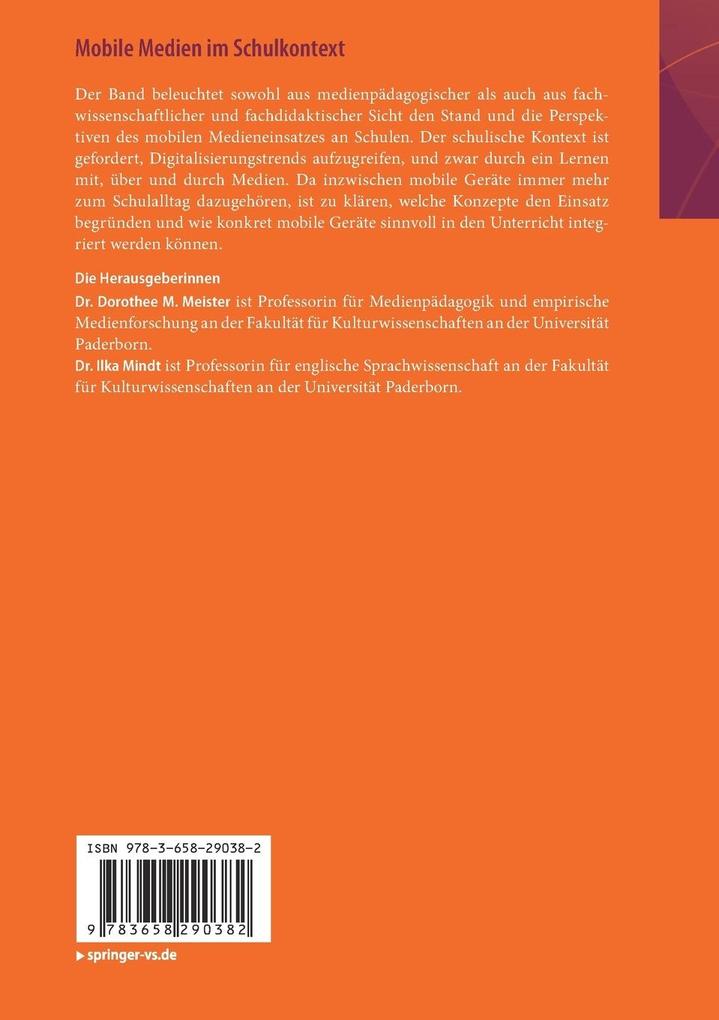 Weitere Ansicht: Mobile Medien im Schulkontext