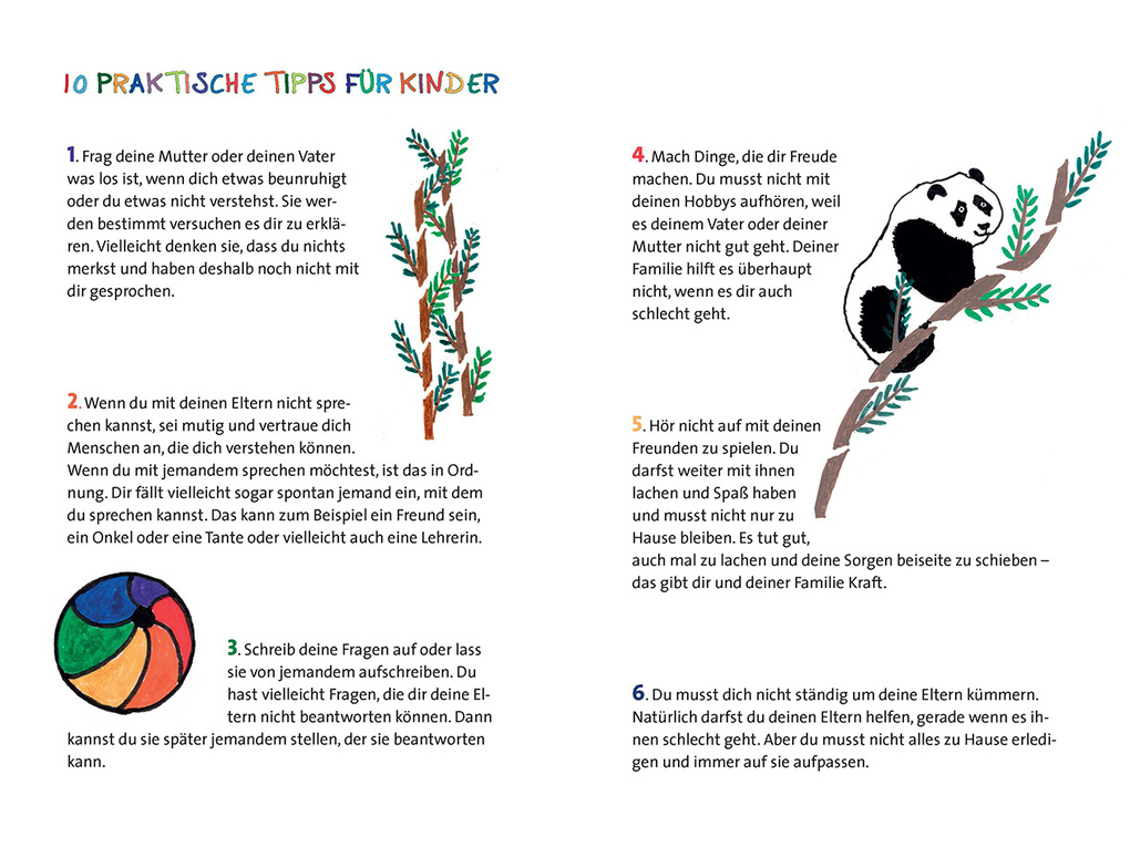 Weitere Ansicht: Papa Panda ist krank | Anne Südbeck