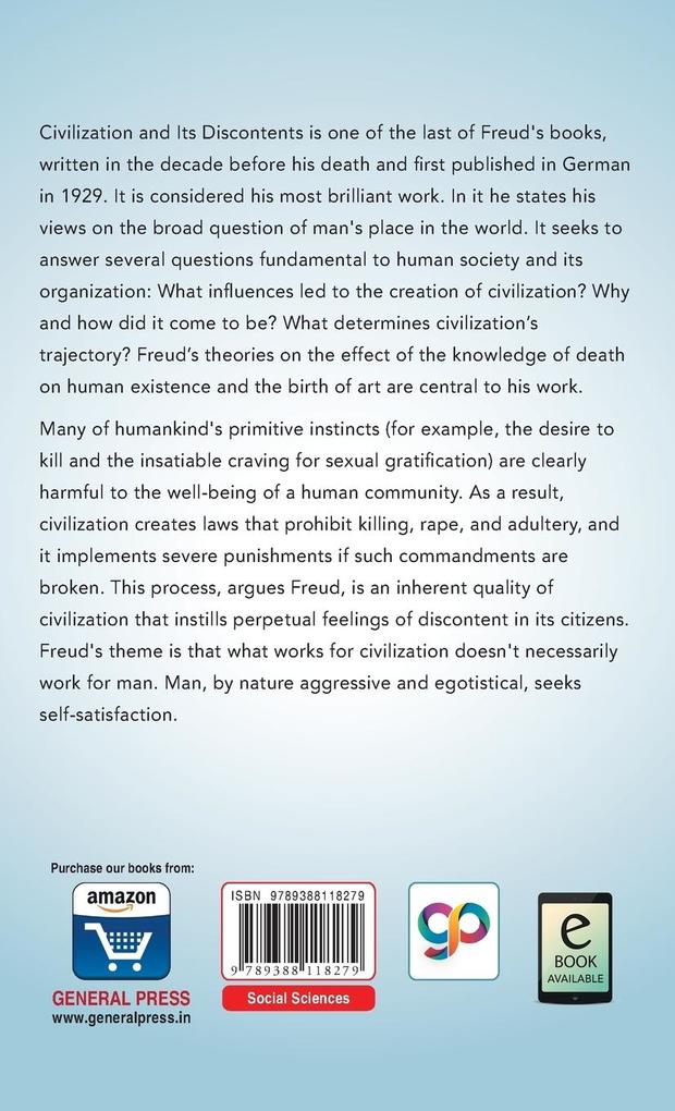 Weitere Ansicht: Civilization and Its Discontents | Sigmund Freud