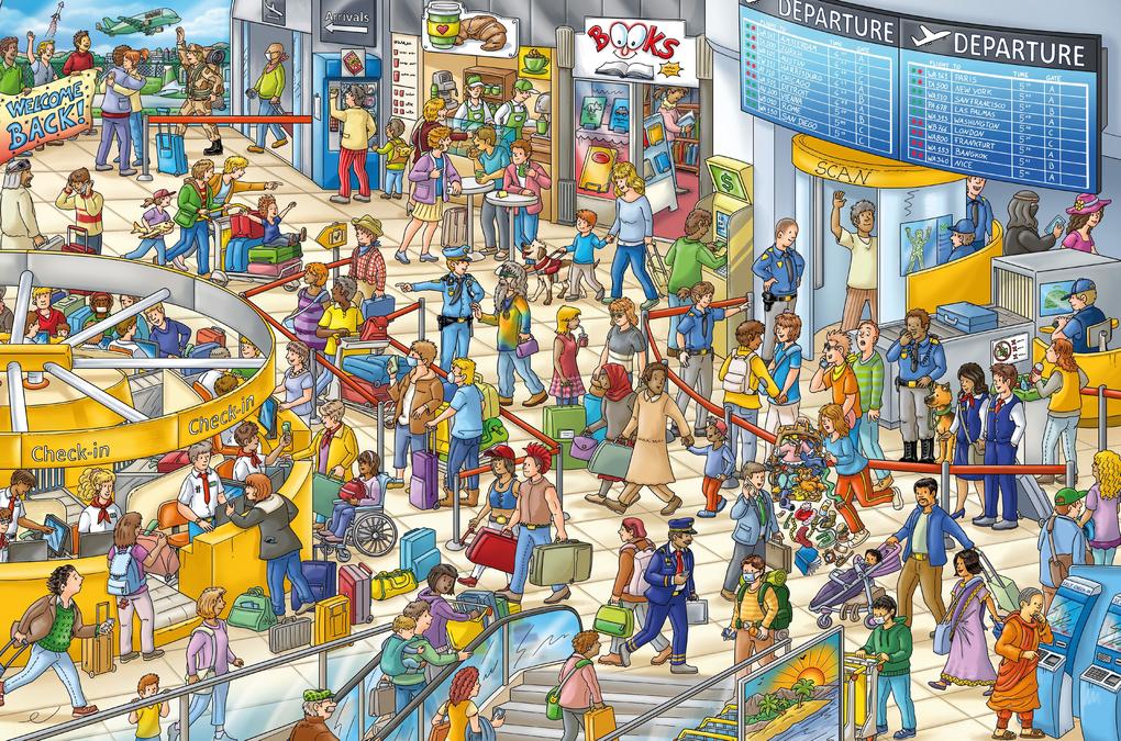 Weitere Ansicht: My Big Wimmelbook(r) - At the Airport | Max Walther