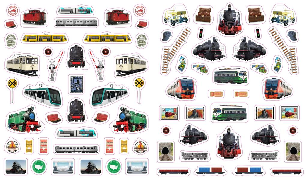 Weitere Ansicht: Eyelike Stickers: Trains