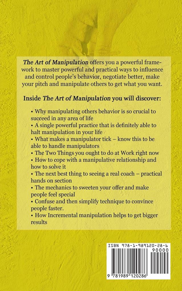 Weitere Ansicht: The Art of Manipulation | Jason Miller