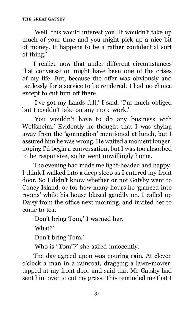 Weitere Ansicht: The Great Gatsby | F. Scott Fitzgerald