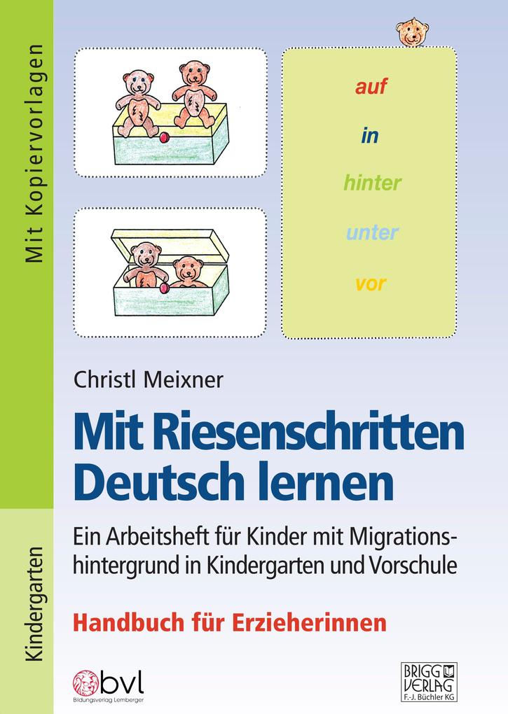 Produktbild: Mit Riesenschritten Deutsch lernen - Handbuch | Christl Meixner