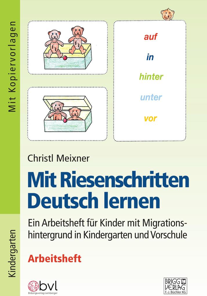 Produktbild: Mit Riesenschritten Deutsch lernen - Arbeitsheft | Christl Meixner