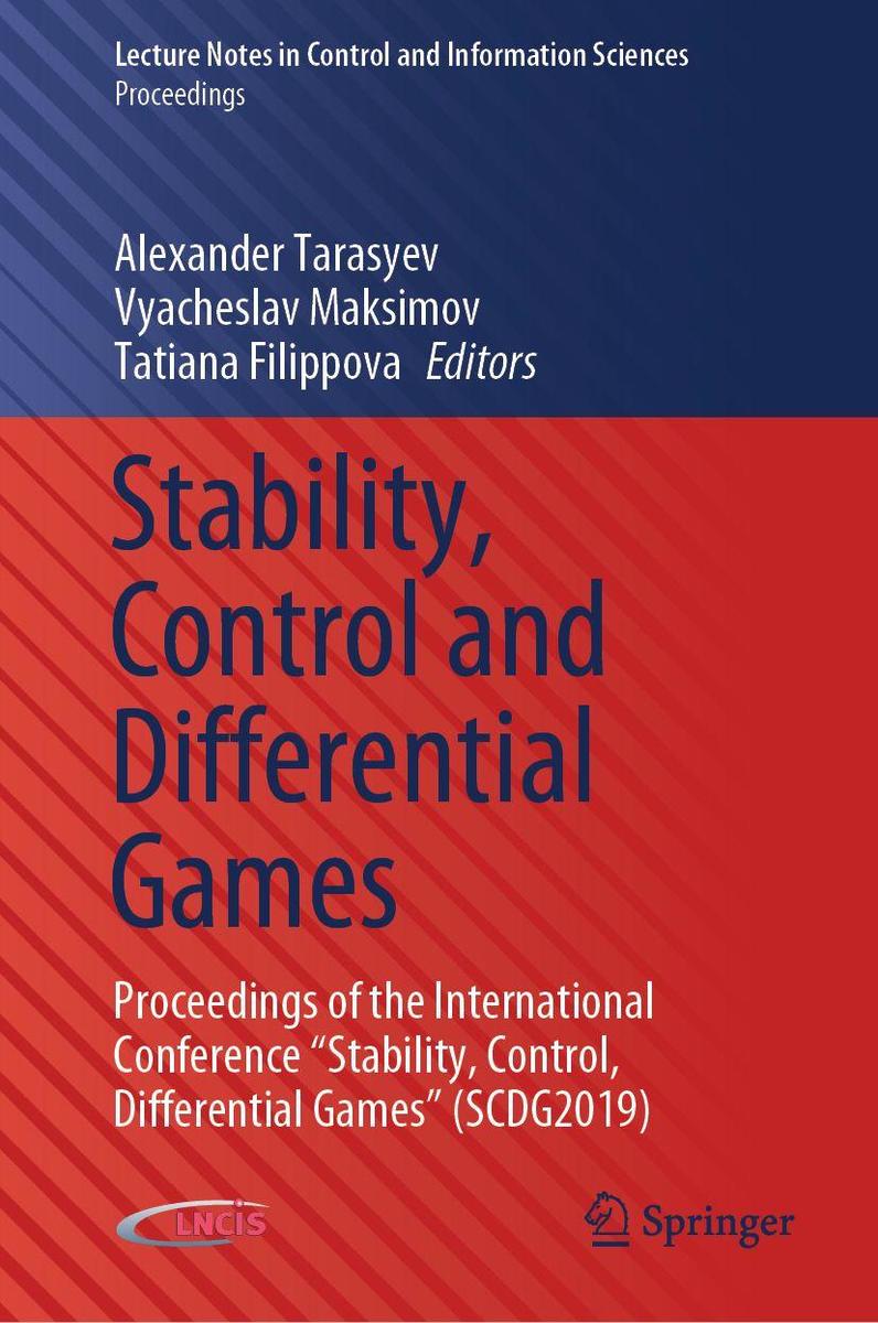 Produktbild: Stability, Control and Differential Games