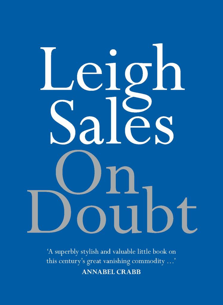 Produktbild: On Doubt | Leigh Sales