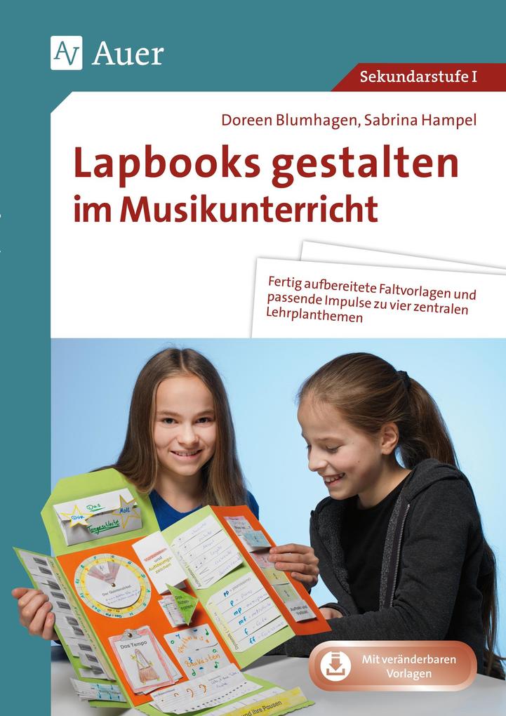 Produktbild: Lapbooks gestalten im Musikunterricht | Doreen Blumhagen, Sabrina Hampel