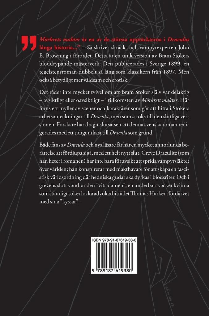 Weitere Ansicht: Mörkrets makter | Bram Stoker