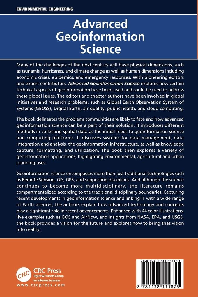 Weitere Ansicht: Advanced Geoinformation Science