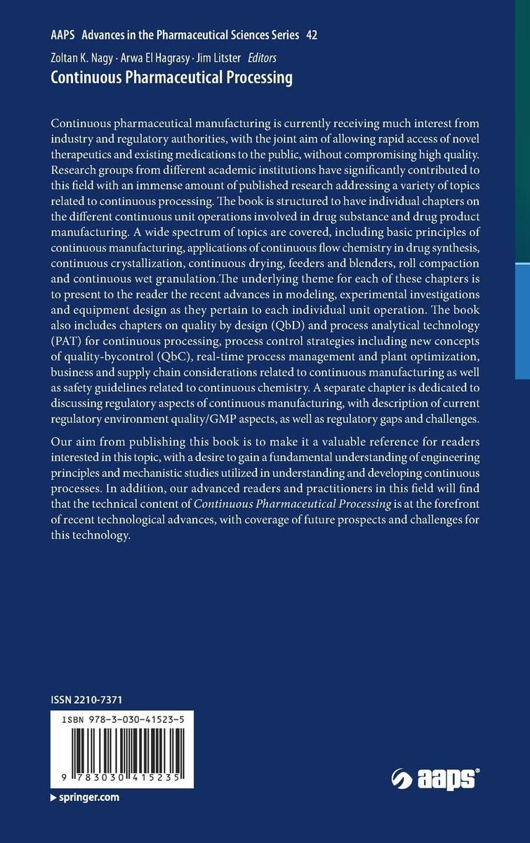 Weitere Ansicht: Continuous Pharmaceutical Processing