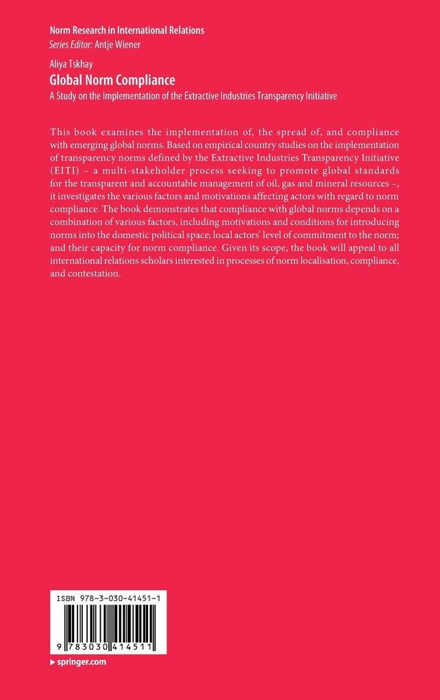 Weitere Ansicht: Global Norm Compliance | Aliya Tskhay