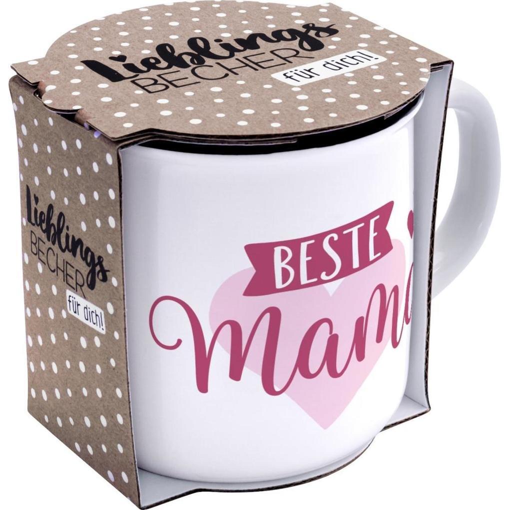 Weitere Ansicht: Gruss und Co 45764 Becher für Mama, New Bone China Porzellan, 35 cl