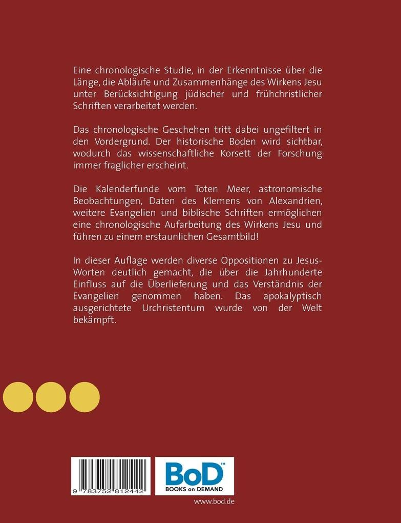 Weitere Ansicht: Die Ordnung der vier Evangelien | Harald Schneider