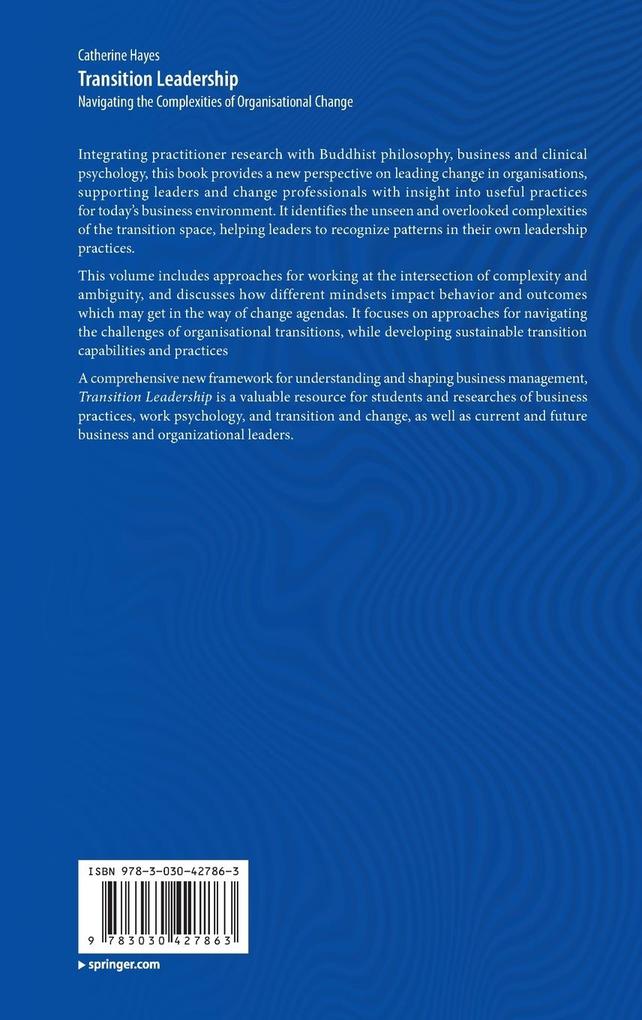 Weitere Ansicht: Transition Leadership | Catherine Hayes