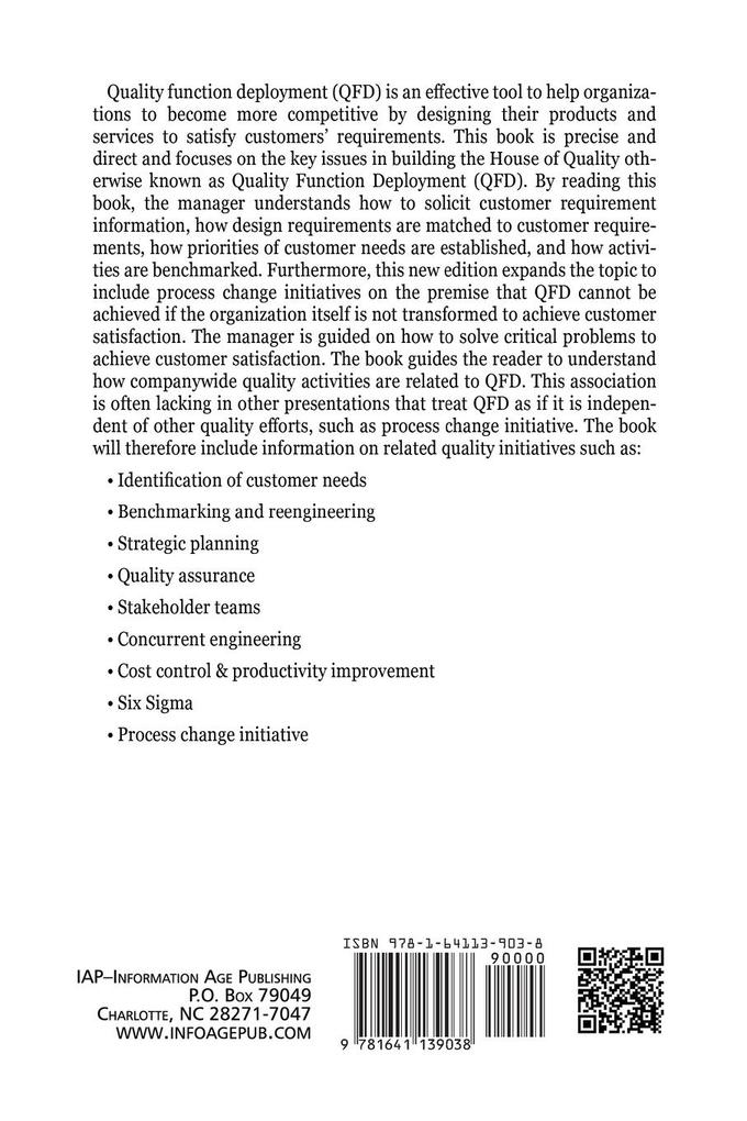 Weitere Ansicht: The House of Quality in a Minute | Christian N. Madu