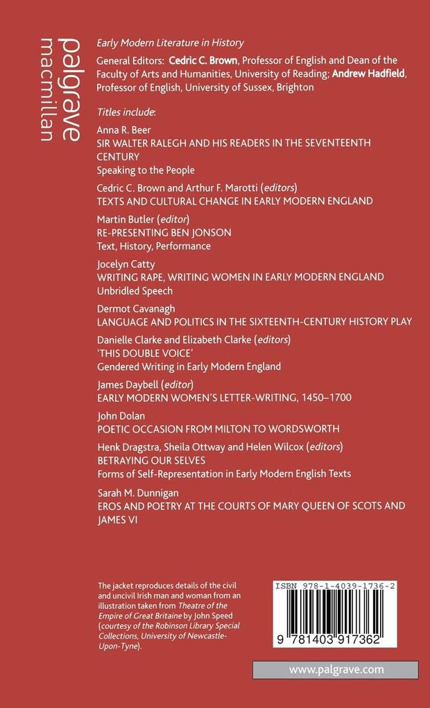 Weitere Ansicht: Early Modern Civil Discourses