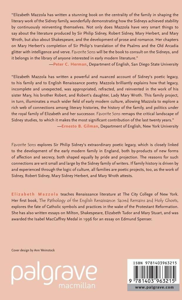 Weitere Ansicht: Favorite Sons | E. Mazzola