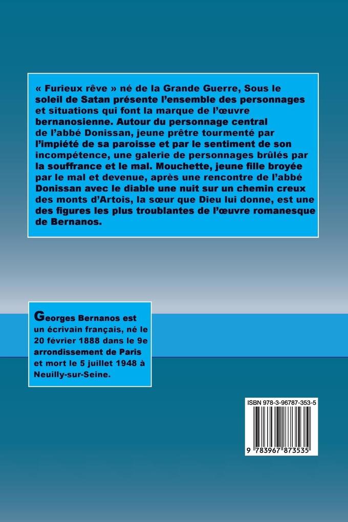 Weitere Ansicht: Sous le Soleil de Satan | Georges Bernanos